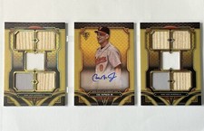 2022 Topps Triple Threads Cal Ripken Jr Deca Relic Auto /5 Masterpiece Legend