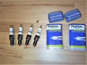 4x Pulstar Plasma Core Upgrade Spark Plugs fits: Fiat 124 Spider 1.4i y2016-2022 - Picture 1 of 5