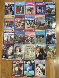 Großes Lot Pferd Vintage 23 Taschenbücher THE SADDLE CLUB, Heartland, Pony Pals etc. - Bild 1 von 20