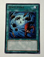 YUGIOH TCG Heavy Storm BP01-EN038 1st Edition Rare Black Letter NM
