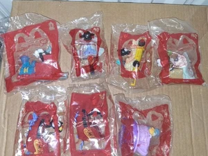 Disney World 50th Anniversary McDonald’s Toys Lot of 8 Sealed Figures #1 #3... - Bild 1 von 4