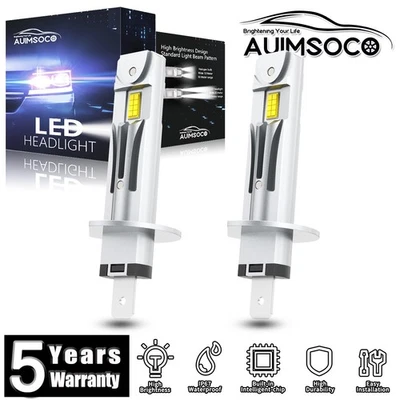 For Mercedes-Benz S320 1995-1999 Sedan 4-Door 3.2L LED Headlight Bulbs 36000LM - Image 1 of 4