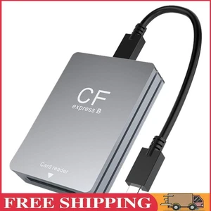 CFexpress Typ B Kartenleser USB 3.2 10 Gbit/s Kartenleser-Adapter für Spiegelref - Afbeelding 1 van 12