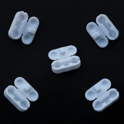 Paquete de 20 conectores de cadenas de cuentas, clips de conector de cable de cadena de bolas de 4,5 mm #10 para ganar Foto 1 de 4