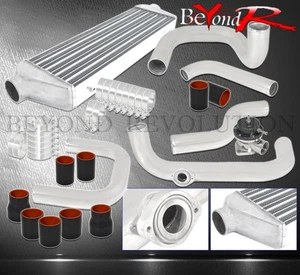 For 88 89 90 91 Crx Bov Adapter Piping Kit High Flow Intercooler Silicone Hose - Picture 1 of 1