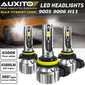9005 9006 H11 Combo Faros LED Kits de Niebla Bombilla 6000K Blanco Bombillas de haz alto bajo - Imagen 1 de 13
