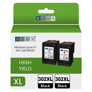 Combo tinta negra recargada HP 302XL x2 - para HP ENVY 4520 / 4525 - Imagen 1 de 1