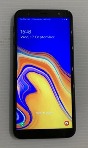 Samsung Galaxy J6 Plus Black Unlocked 32GB 3GB RAM Android Smartphone - Picture 1 of 5