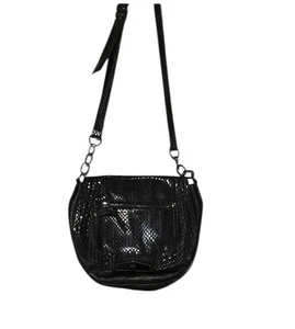 Simply Vera Wang Black Handbag Purse 10" - Picture 1 of 10