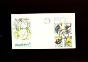 1980 British Birds PO FDC Collect British Stamps Worlds Greatest Hobby slogan. - Picture 1 of 1