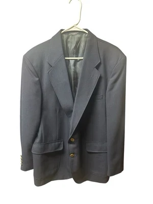 Blazer ejecutivo Arnold Palmer para hombre abrigo deportivo azul marino talla 42R botones dorados Foto 1 de 4