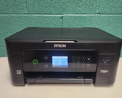 Epson Expression Home XP-4105 Inkjet WiFi Printer with Power Cord- No Ink - Image 1 of 4