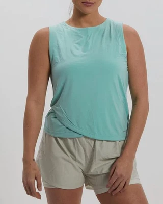Banded Women's Lush Tulip Light Green Tank - Image 1 of 3