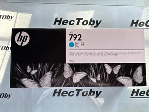 HP 792 Tinte CN706A cyan Designjet L26500 L28500 Latex 210 260 280 Ablaufdatum Aug 2021 - Bild 1 von 7
