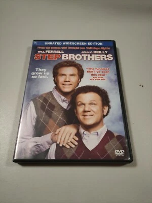 Region 1 Step Brothers DVD Unrated Widescreen Edition Will Ferrell ex rental - Image 1 of 4