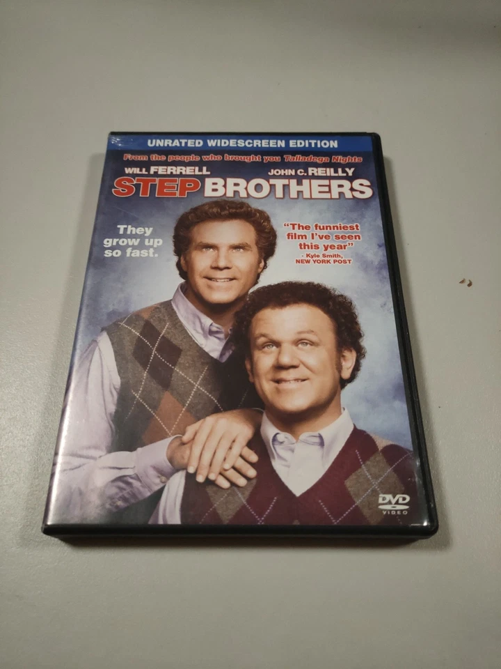 Region 1 Step Brothers DVD Unrated Widescreen Edition Will Ferrell ex rental - Image 1 of 4