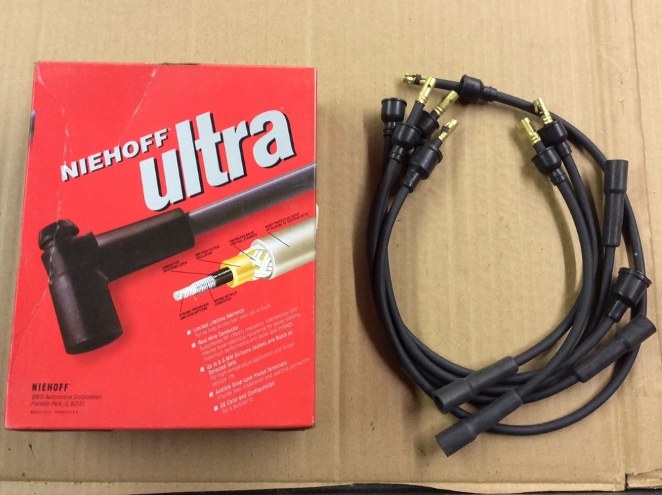 Nuevo juego de cables de bujía Niehoff Ultra-Mag 12-425 Foto 1 de 4