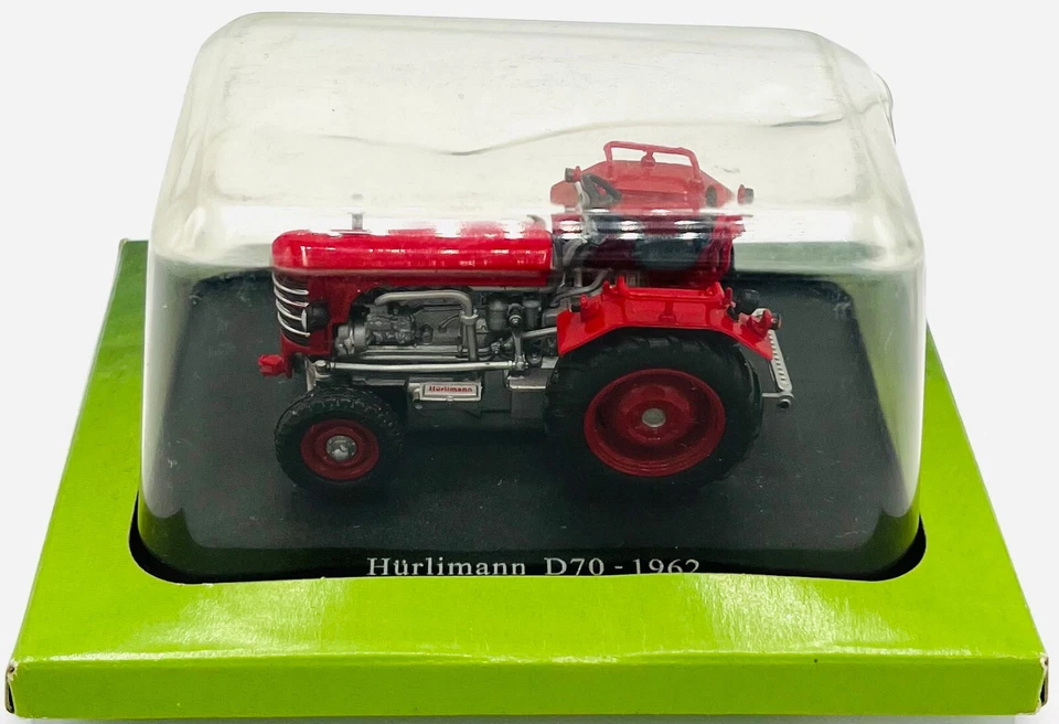 EBOND Modellino Trattore Hurlimann D70 - 1962 - Die Cast - 1:43 - 0425 - Immagine 1 di 1