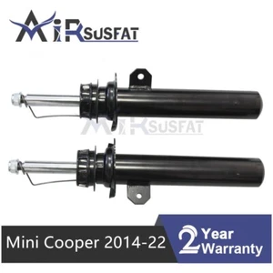 New Front Pair Shock Absorber Struts with EDC For Mini Cooper 2014-2022 - Picture 1 of 7