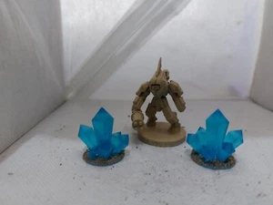 28 mm blaue Kristalle Set 6 *FIGUR NICHT ENTHALTEN* - Bild 1 von 3