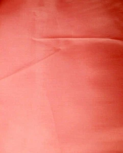 Tessuto trapuntato cotone corallo tinta unita BTY 4 metri disponibili - Foto 1 di 1