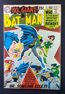 Batman (1940) #208 FN-FN+ (6.0/6.5) 80pg Giant Poison Ivy - Picture 1 of 2