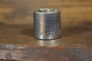 Craftsman 3/4'' 12 Point 3/8'' Drive Shallow Socket V Series Made In USA - Picture 1 of 6