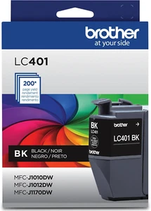 Genuine LC401BK Standard Yield Black Ink Cartridge - Picture 1 of 12