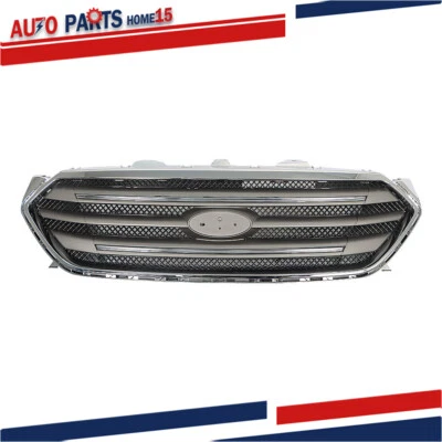 For 2013-2019 Ford Taurus 4-Door Front Upper Grille Assembly Chrome Foto 1 de 4