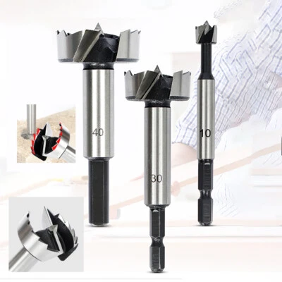 Forstnerbohrer Ø 10-55 mm gezahnt Holzbohrer Astlochbohrer Scharnierlochbohrer  - Bild 1 von 4