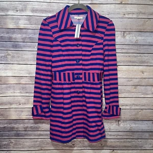 NWT Tulle Striped Spring/Summer jacket French Terry Size XS - Picture 1 of 6