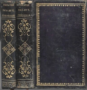 Pierre & Thomas CORNEILLE Théâtre Frontispice Firmin DIDOT en 2 Tomes 1848 RARE - Picture 1 of 24