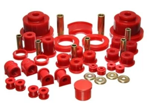 Energy Suspension 3.18134R for 04 Pontiac GTO Red Hyper-flex Master Bushing Set - Picture 1 of 6