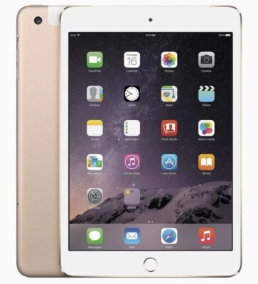 Apple iPad Mini 3 A1600 128GB Gold ✅ - Image 1 of 4