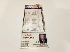 CM16 Baltimore Ravens 2013 NFL Football Strip Magnet Schedule - Advance Realty - Picture 1 of 2