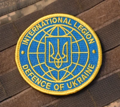 Original Україна Libertad Defender En Ucrania International Legion Vêlkrö Parche - Imagen 1 de 4