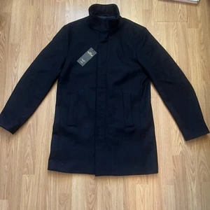 NWT Next Signature Italian Wool Coat Men’s Size Medium Premium Paola Tailoring - Picture 1 of 12