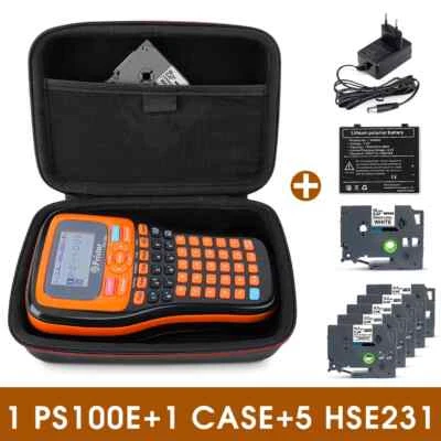 Label Printer Portable Industrial Labeling Machines With HSe231 Heat Shrink Tube - Image 1 of 4