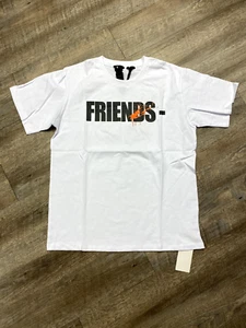 VLONE FRIENDS "FIRST 48" "BLOOD SPLATTER" T-SHIRT (WHITE) XL - Picture 1 of 8