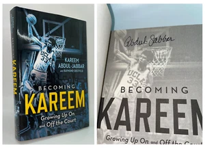 KAREEM ABDUL-JABBAR Signed BECOMING KAREEM Hardcover Book Autograph JSA COA Cert - Picture 1 of 8