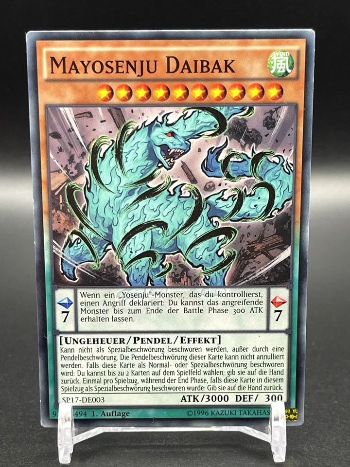 YUGIOH! Mayosenju Daibak SP17 DE003/ Near Mint/ Deutsch/ Common/ Near Mint - Bild 1 von 1