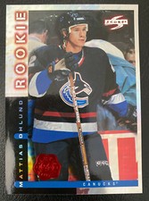 1997-98 Score Artist Proof Mattias Ohlund #63 Vancouver Canucks Rookie