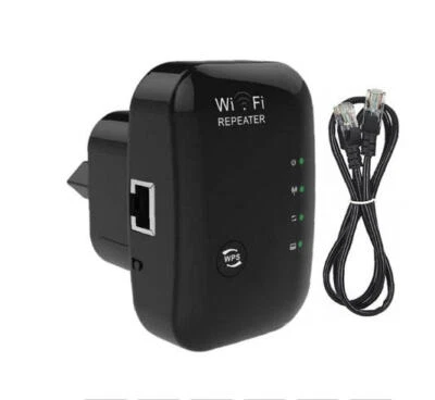  AMKLE Wireless WiFi Range Extender Wi Fi Booster Repetidor 300Mbps FUNZIONA - Immagine 1 di 4