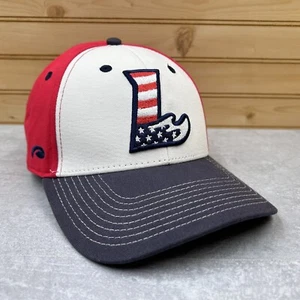 Patriotic Unknown Letter L Hat Ball Cap Adjustable SNAPBACK 3D Embroidered Logo - Picture 1 of 12