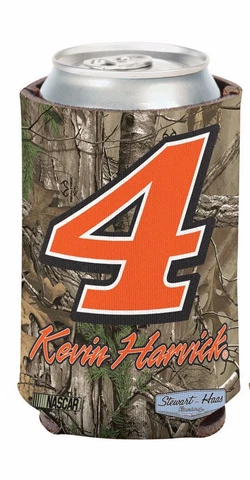Kevin Harvick Camo NASCAR REALTREE Can Cooler 12 oz. Koozie Cover