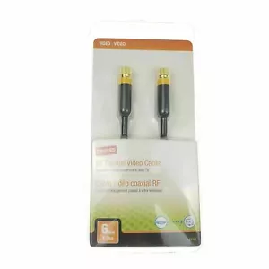 STAPLES RF Coaxial Video Cable 6 ft. (SEALED) - Picture 1 of 4
