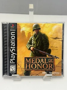 Medal of Honor (Sony PlayStation 1, 1999) PS1 Black Label CIB - Picture 1 of 3