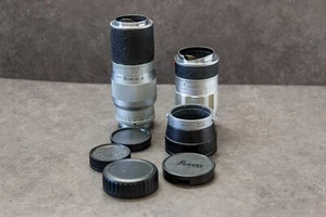 Leica Elmarit M 90mm f2.8 + Leica Hektor 135mm f4.5 Lens - Picture 1 of 24