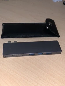 Adattatore Mac USB c, HDMI 4k, Schede Ed/Micro SD, Schede TF. - Zdjęcie 1 z 11