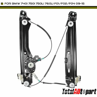 Regulador de janela de energia para BMW F01 F02 F04 740i 740Li 750Li 760Li dianteiro direito - Imagem 1 de 4